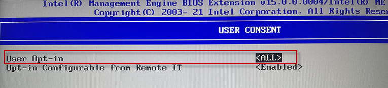 A computer screen with a blue and white text

Description automatically generated