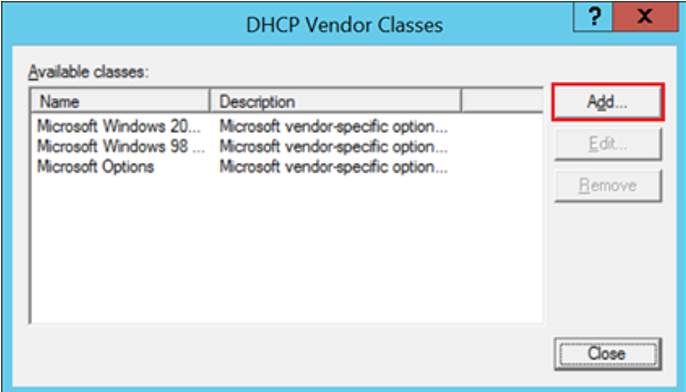 Enable BIOS and UEFI Boot for PXE in DHCP