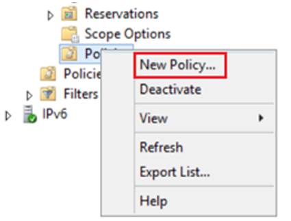 Enable BIOS and UEFI Boot for PXE in DHCP